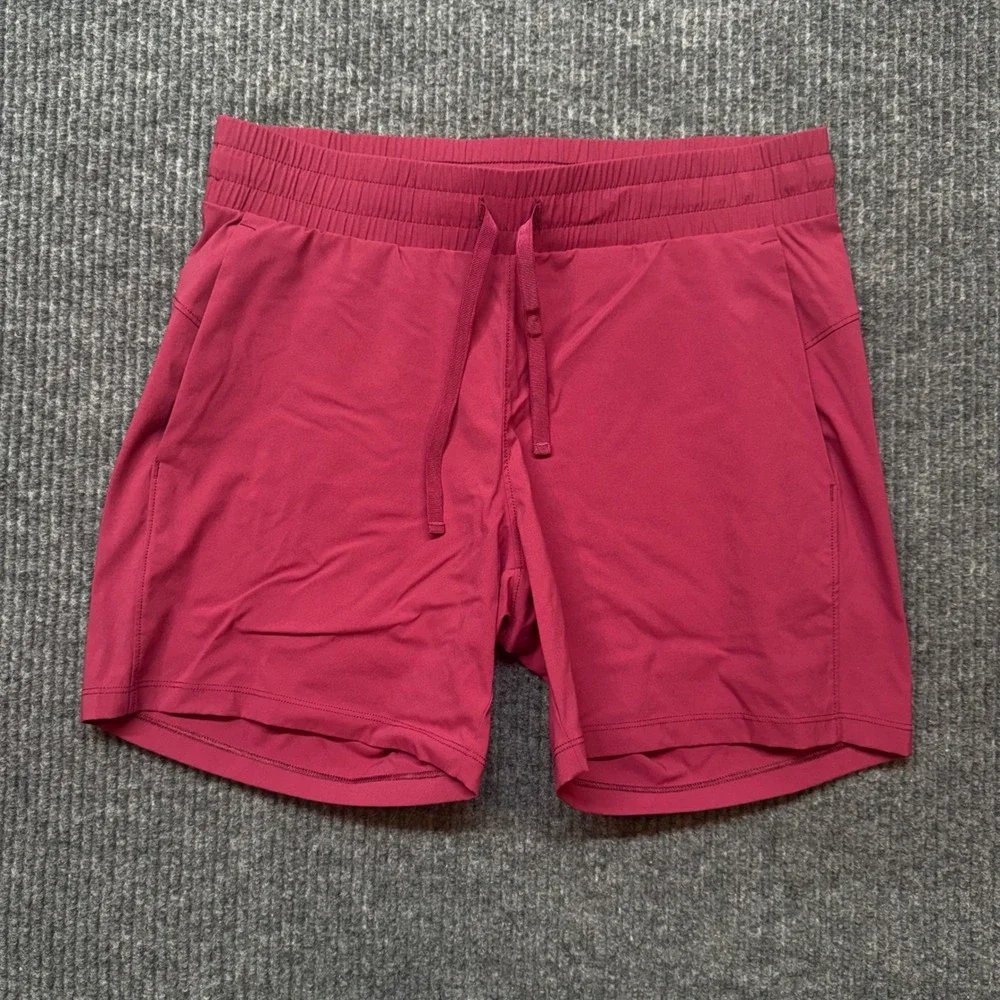 Tuff Athletics Active Shorts Womens S Pink Drawstring Pockets Athletic Gym